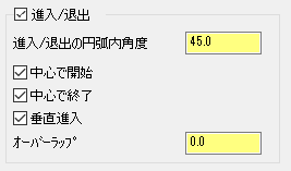 サークルミルの進入/退出